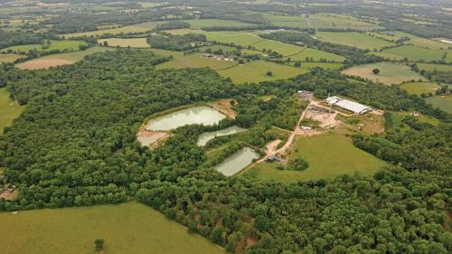 Aerial cranleigh brick and tile works